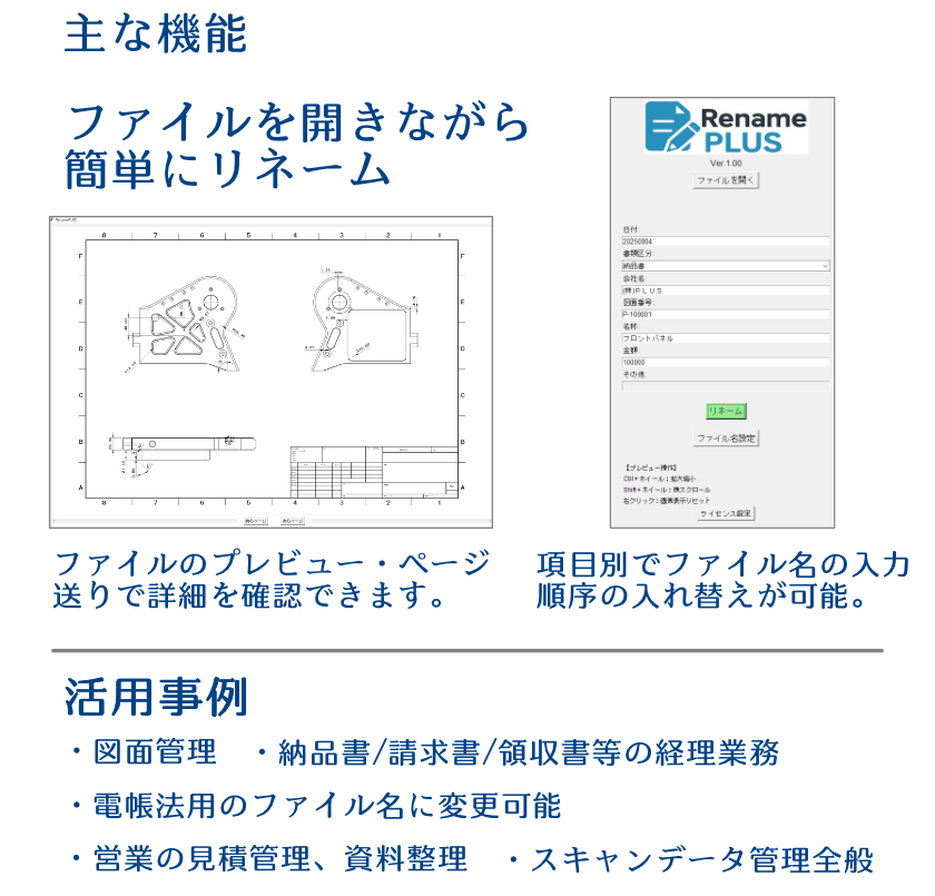 主な機能と活用事例等